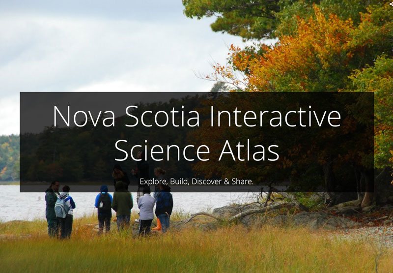 Atlas scientifique de la Nouvelle-Écosse version 1.0